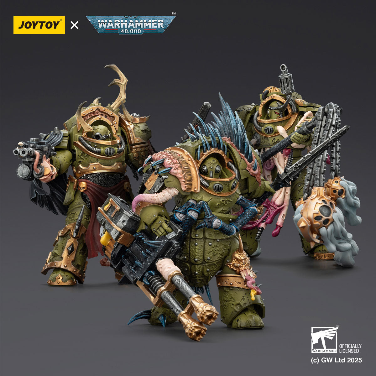 Death Guard Blightlord Terminator Squad