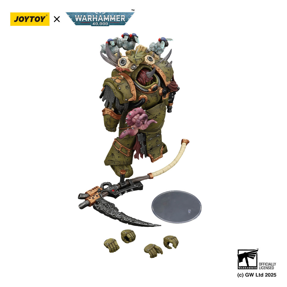 JOYTOY Warhammer 40K Death Guard Deathshroud Terminator 2 figure