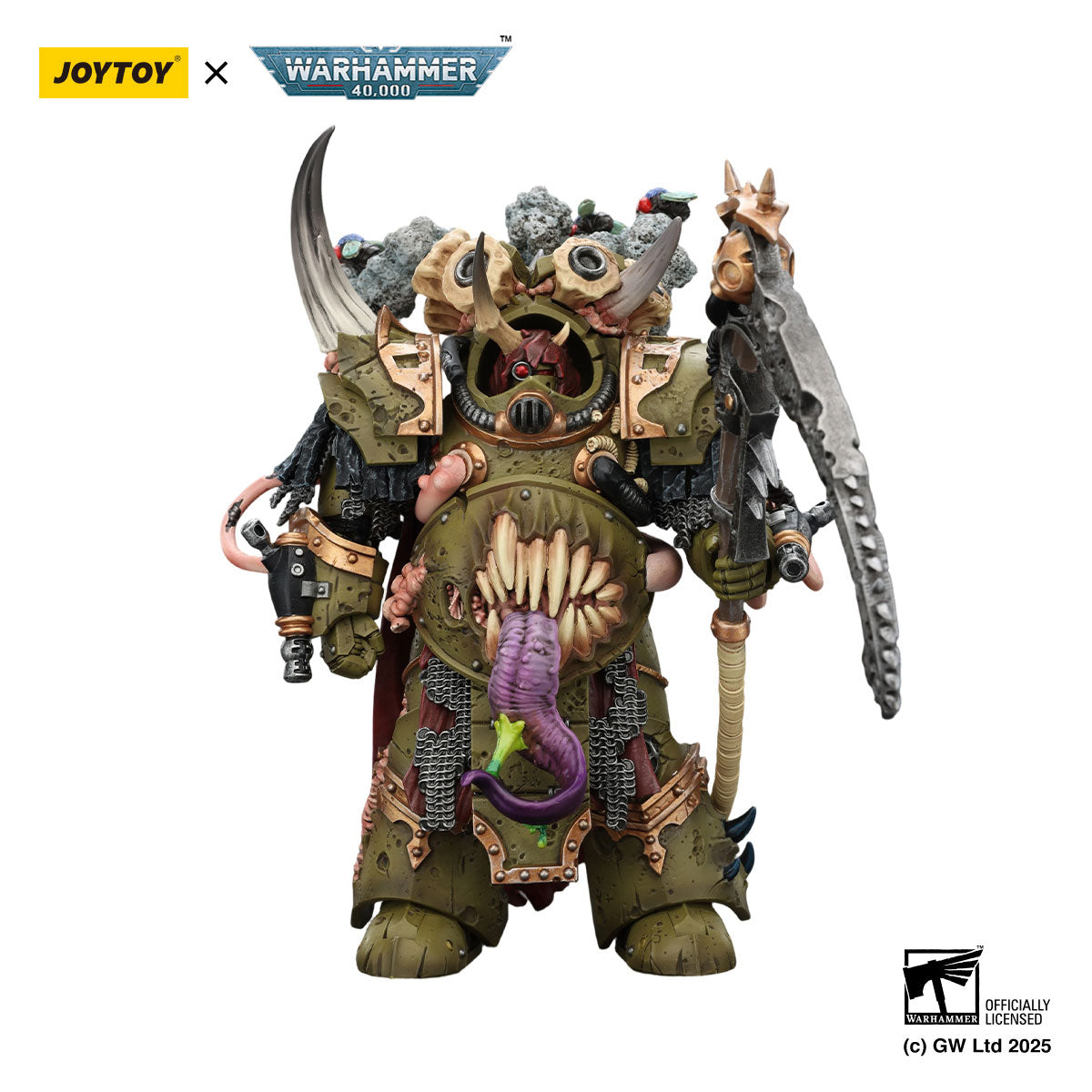 JOYTOY Warhammer 40K Death Guard Deathshroud Terminators Champion figure