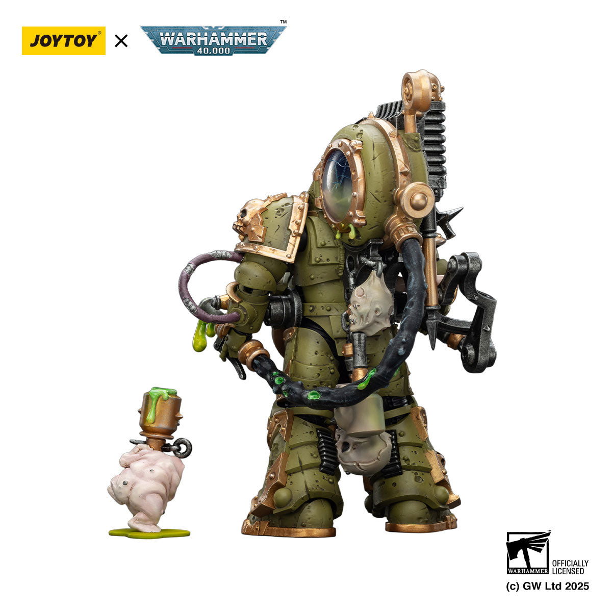 JOYTOY Warhammer 40K Death Guard Foul Blightspawn figure