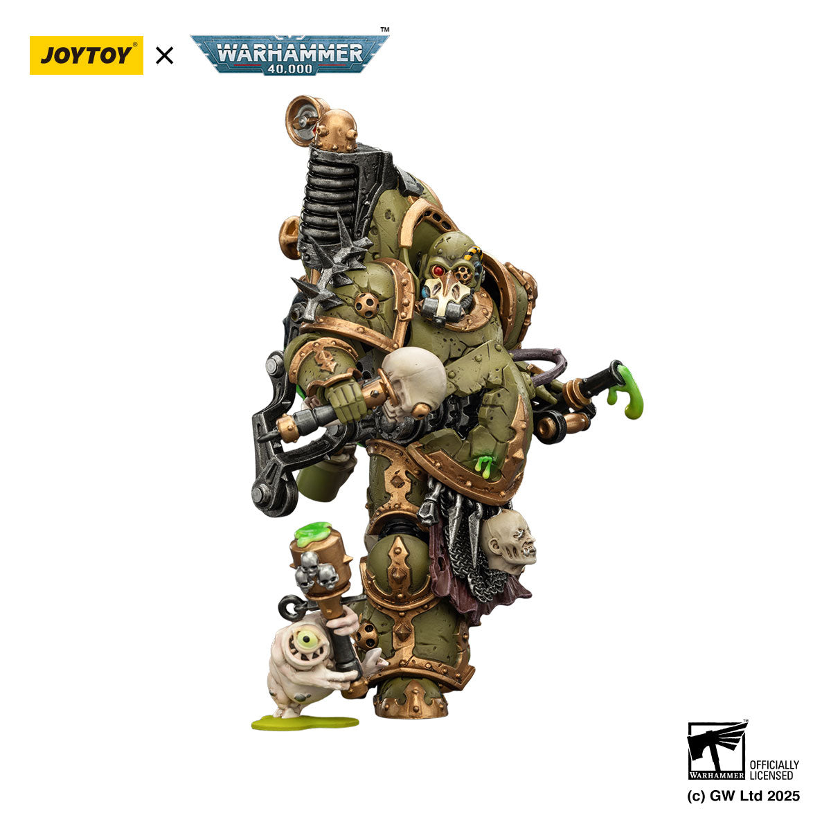 JOYTOY Warhammer 40K Death Guard Foul Blightspawn figure