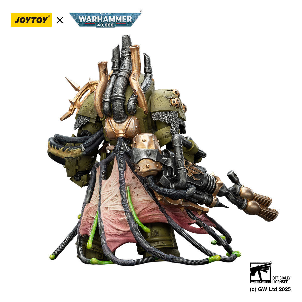 JOYTOY Warhammer 40K Death Guard Lord of Virulence figure