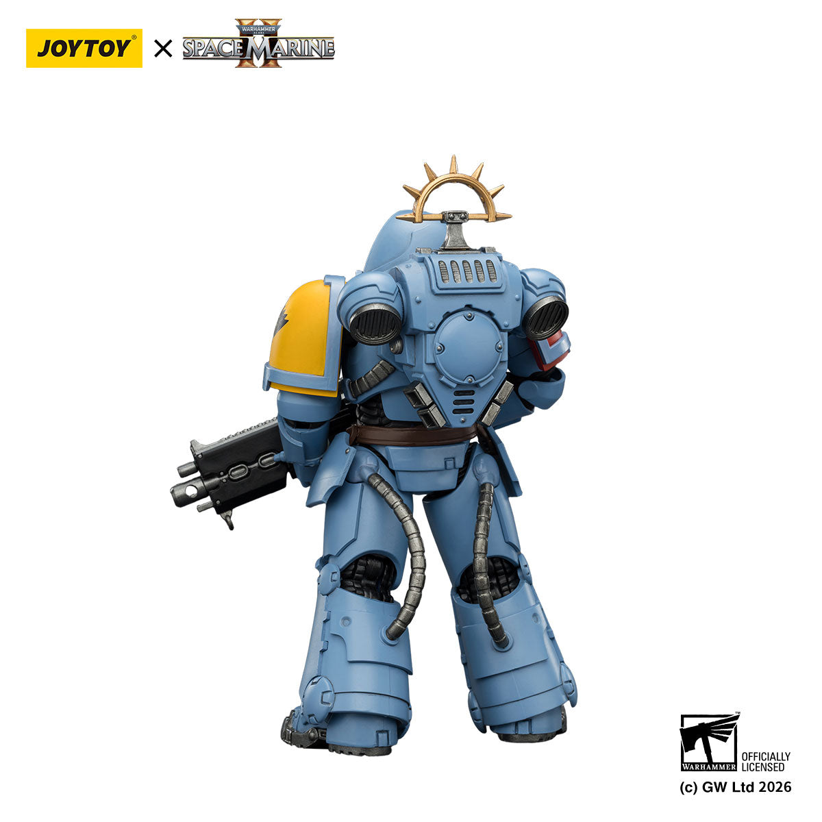 JOYTOY Warhammer 40K Space Marine 2 Space Wolves Game Edition Space Wolves Heavy Intercessor figure