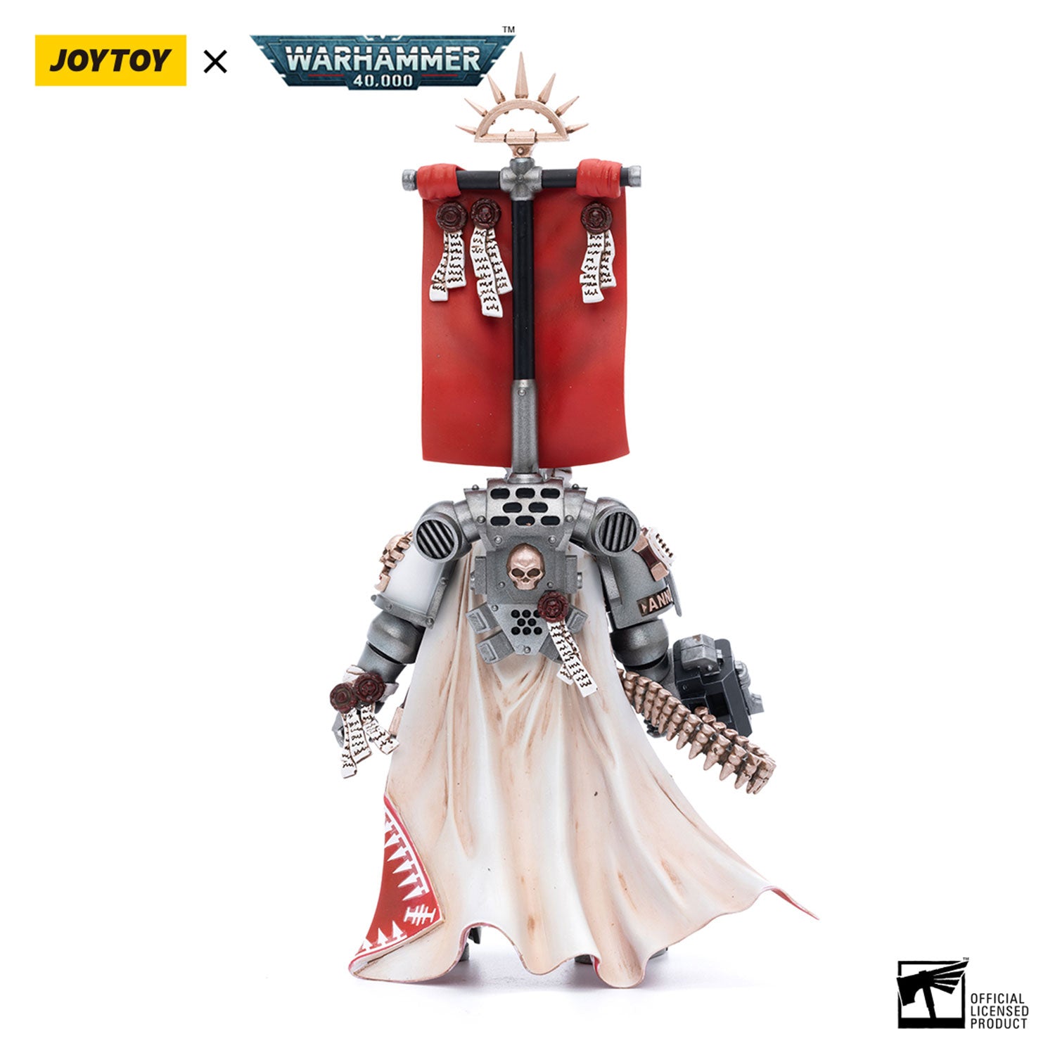 JOYTOY Warhammer 40K Grey Knights Castellan Crowe figure