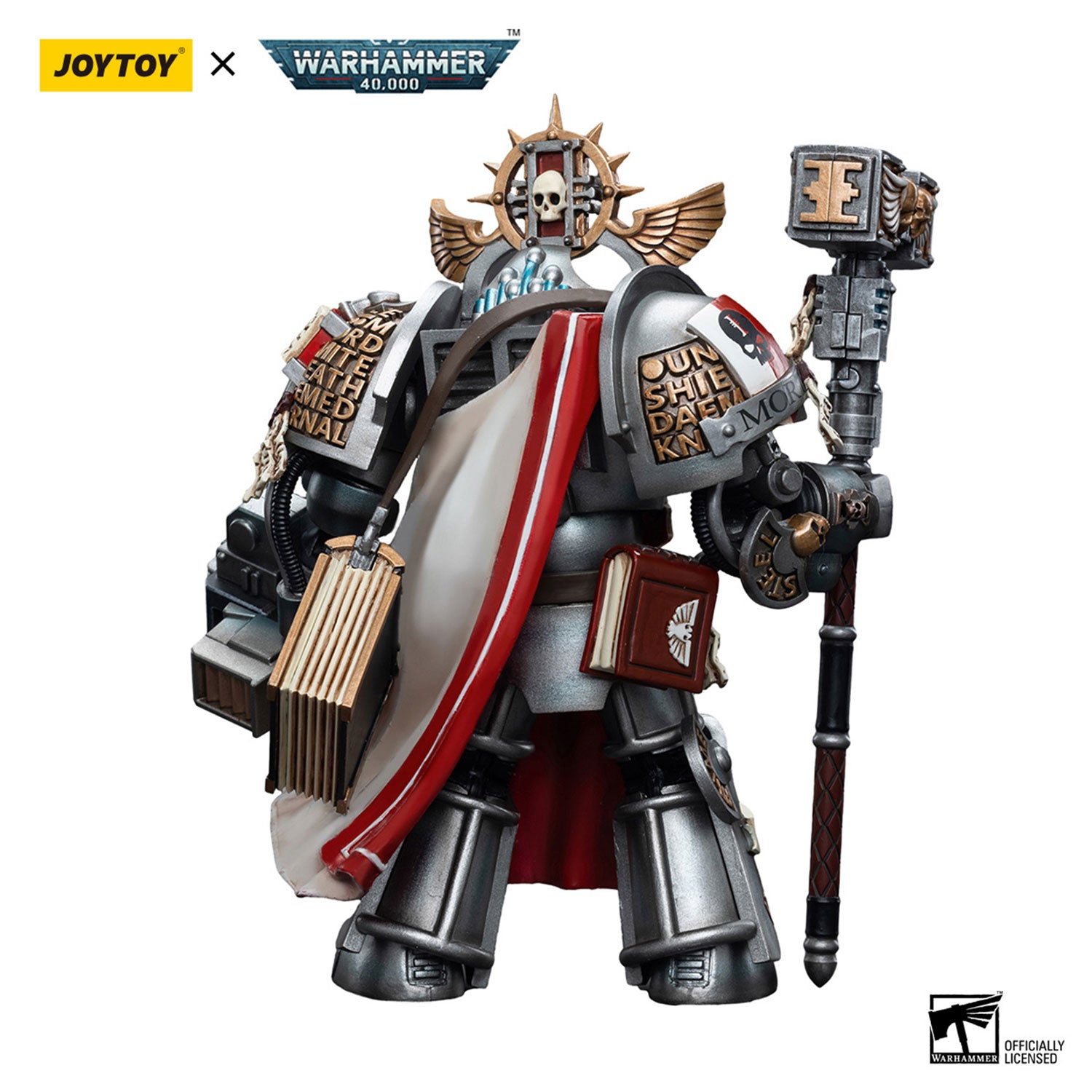 JOYTOY Warhammer 40K Grey Knights Grand Master Voldus figure