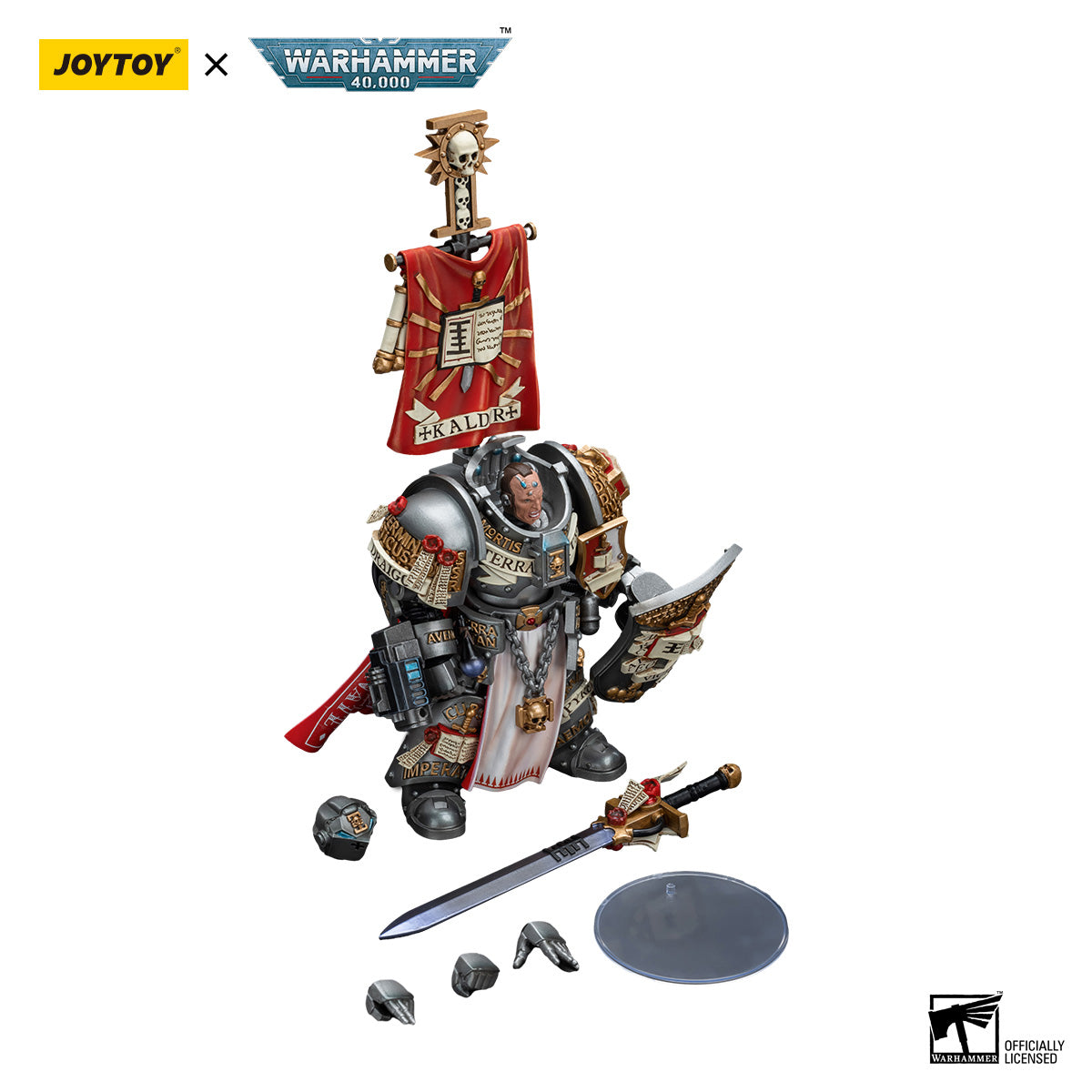 JOYTOY Warhammer 40K Grey Knights Kaldor Draigo figure