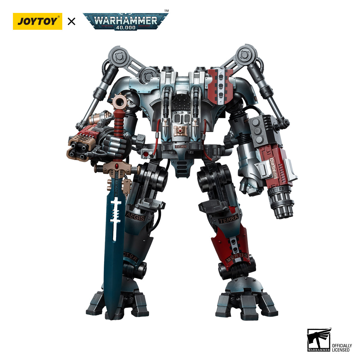 JOYTOY Warhammer 40K Grey Knights Nemesis Dreadknight figure