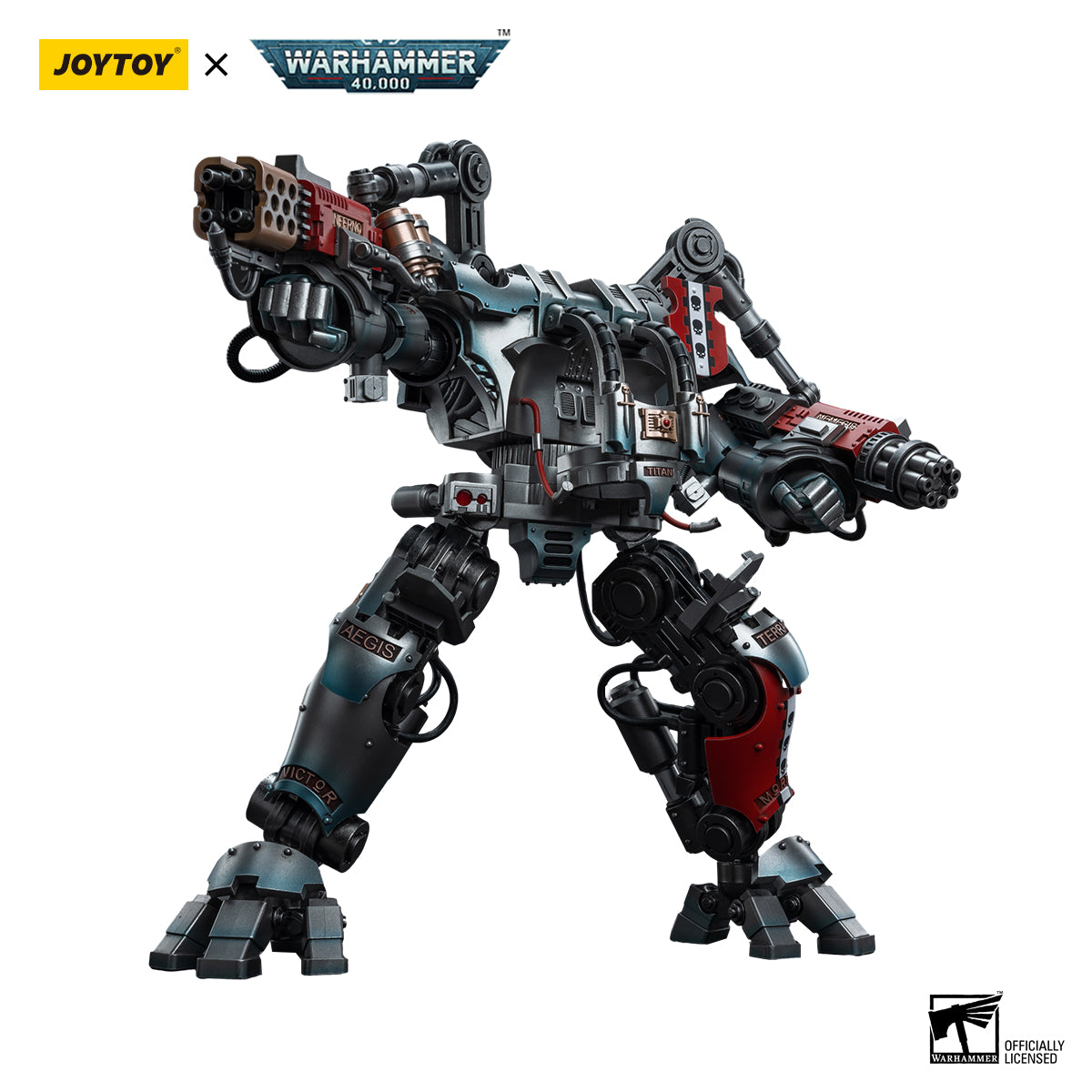 JOYTOY Warhammer 40K Grey Knights Nemesis Dreadknight figure
