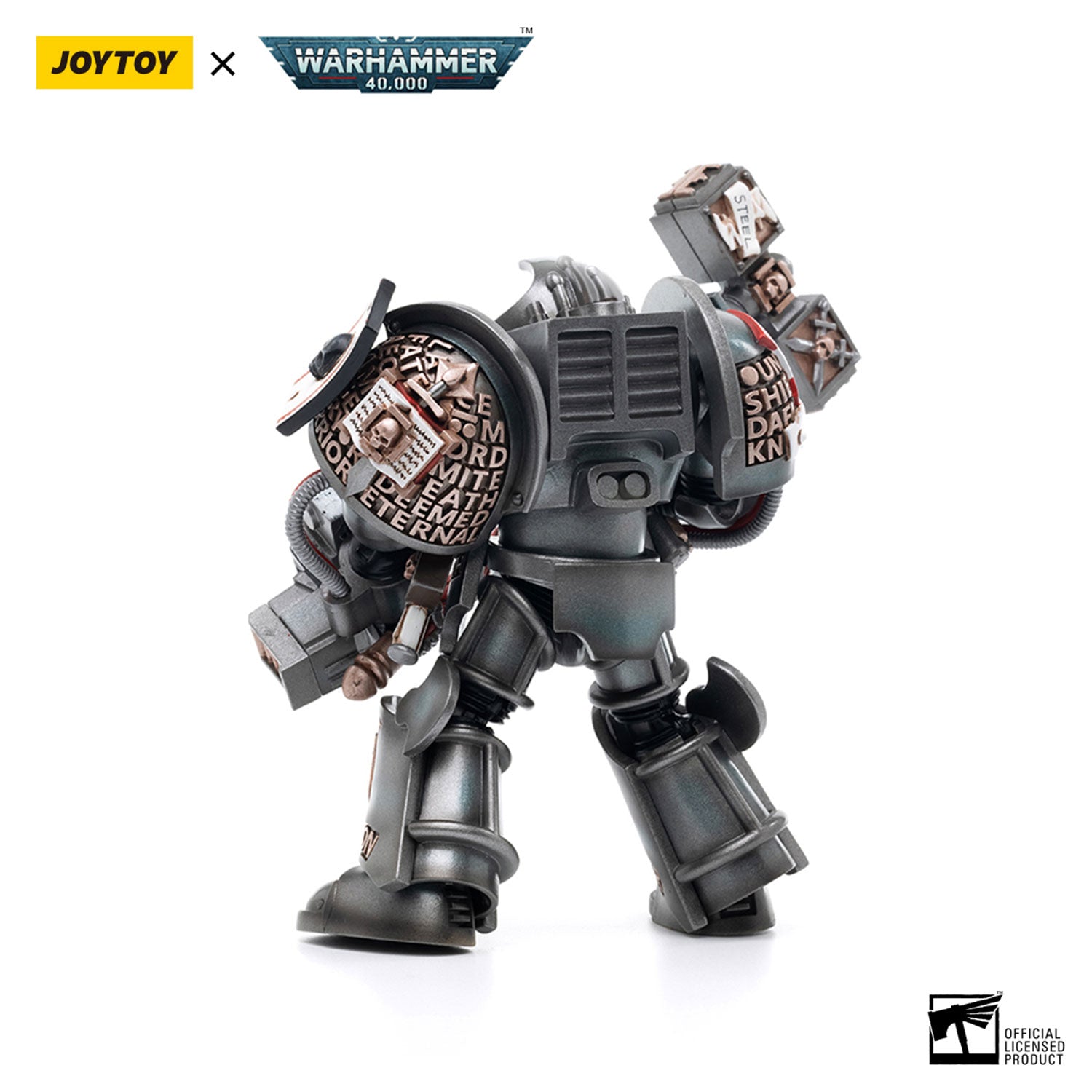 JOYTOY Warhammer 40K Grey Knights Terminator Caddon Vibova figure