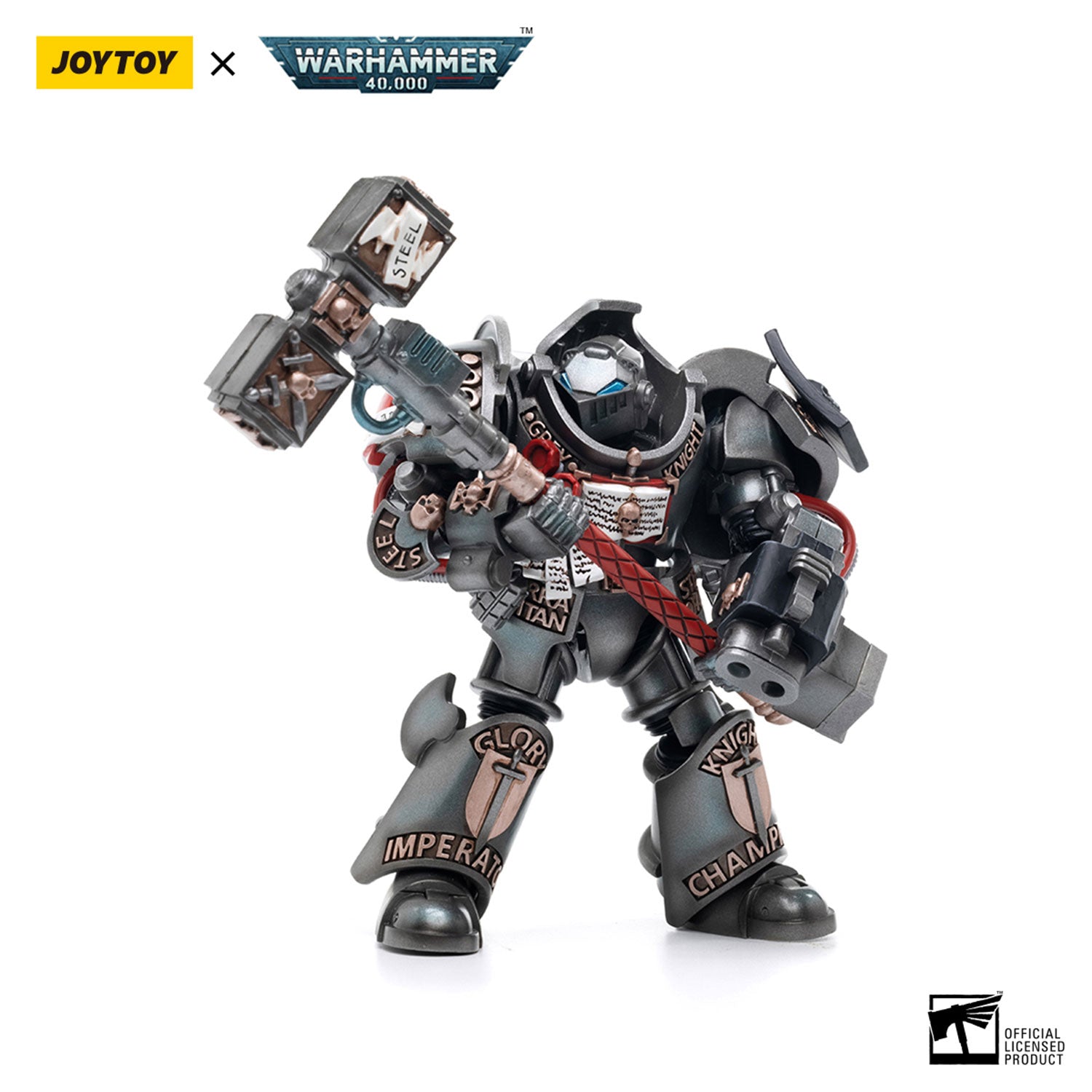 JOYTOY Warhammer 40K Grey Knights Terminator Caddon Vibova figure