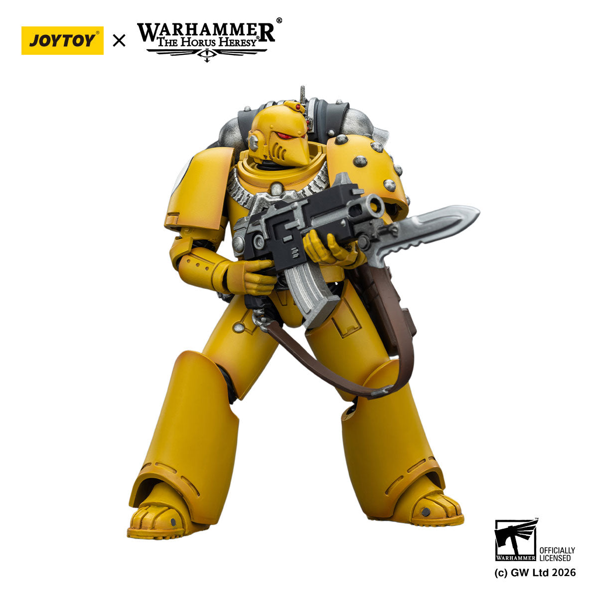 JOYTOY Horus Heresy Imperial Fist MKVI Tactical Legionary figure