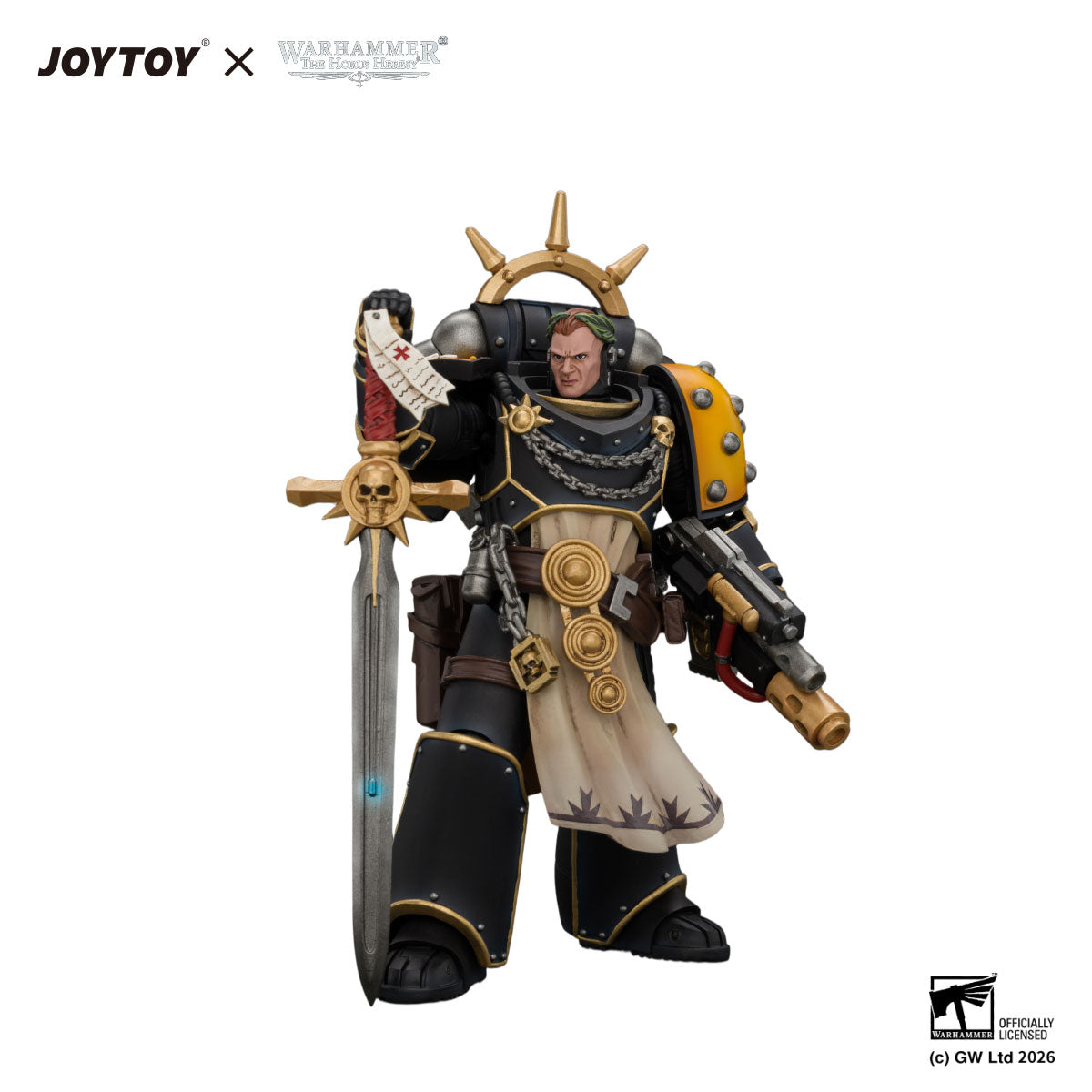 JOYTOY Horus Heresy Imperial Fists Champion Consul figure