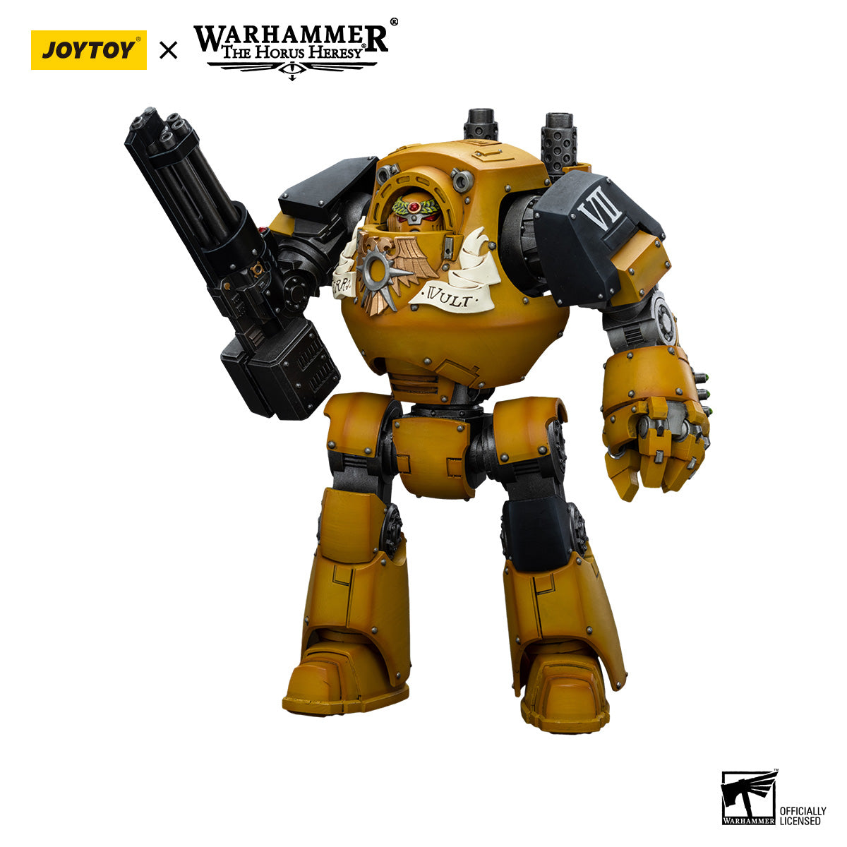 JOYTOY Horus Heresy Imperial Fists Contemptor Dreadnought figure