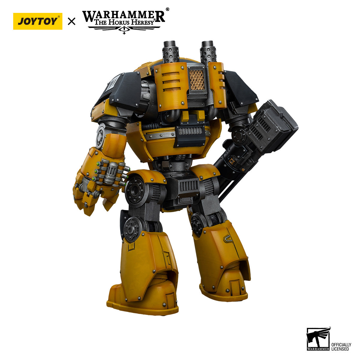 JOYTOY Horus Heresy Imperial Fists Contemptor Dreadnought figure