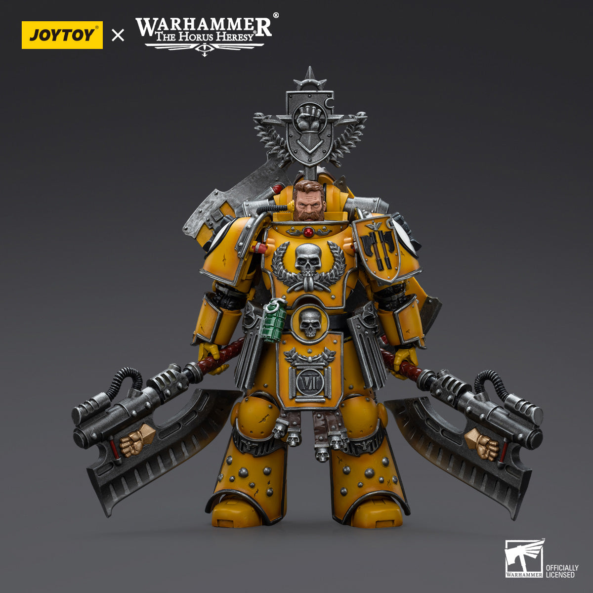 JOYTOY Horus Heresy Imperial Fists Fafnir Rann figure