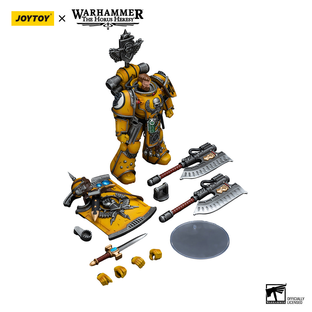 JOYTOY Horus Heresy Imperial Fists Fafnir Rann figure