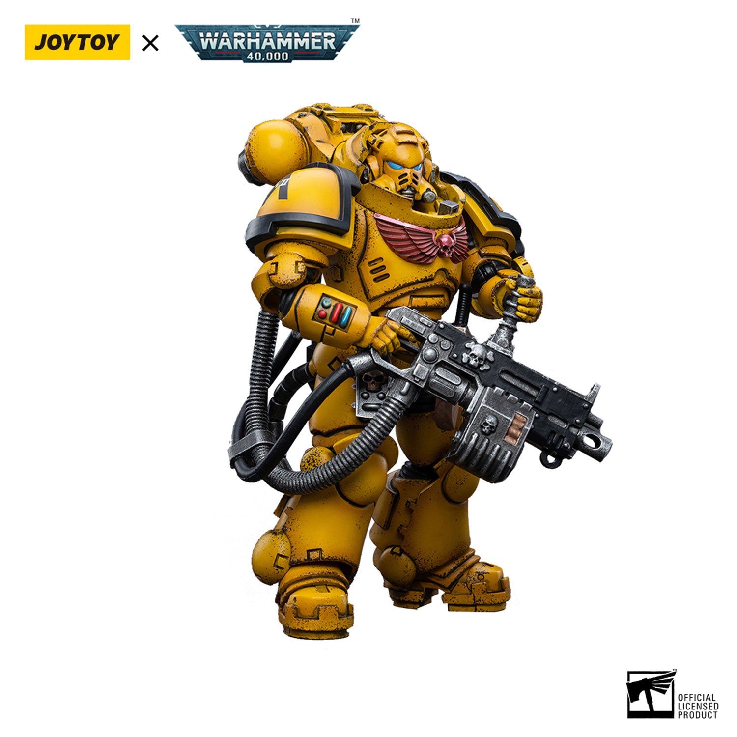 JOYTOY Warhammer 40K Imperial Fists Heavy Intercessors 01 figure