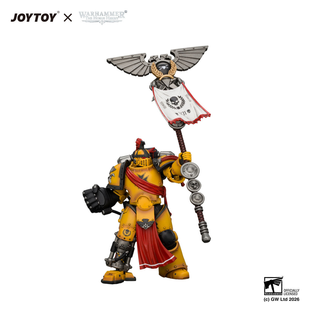 JOYTOY Horus Heresy Imperial Fists Herald Consul figure