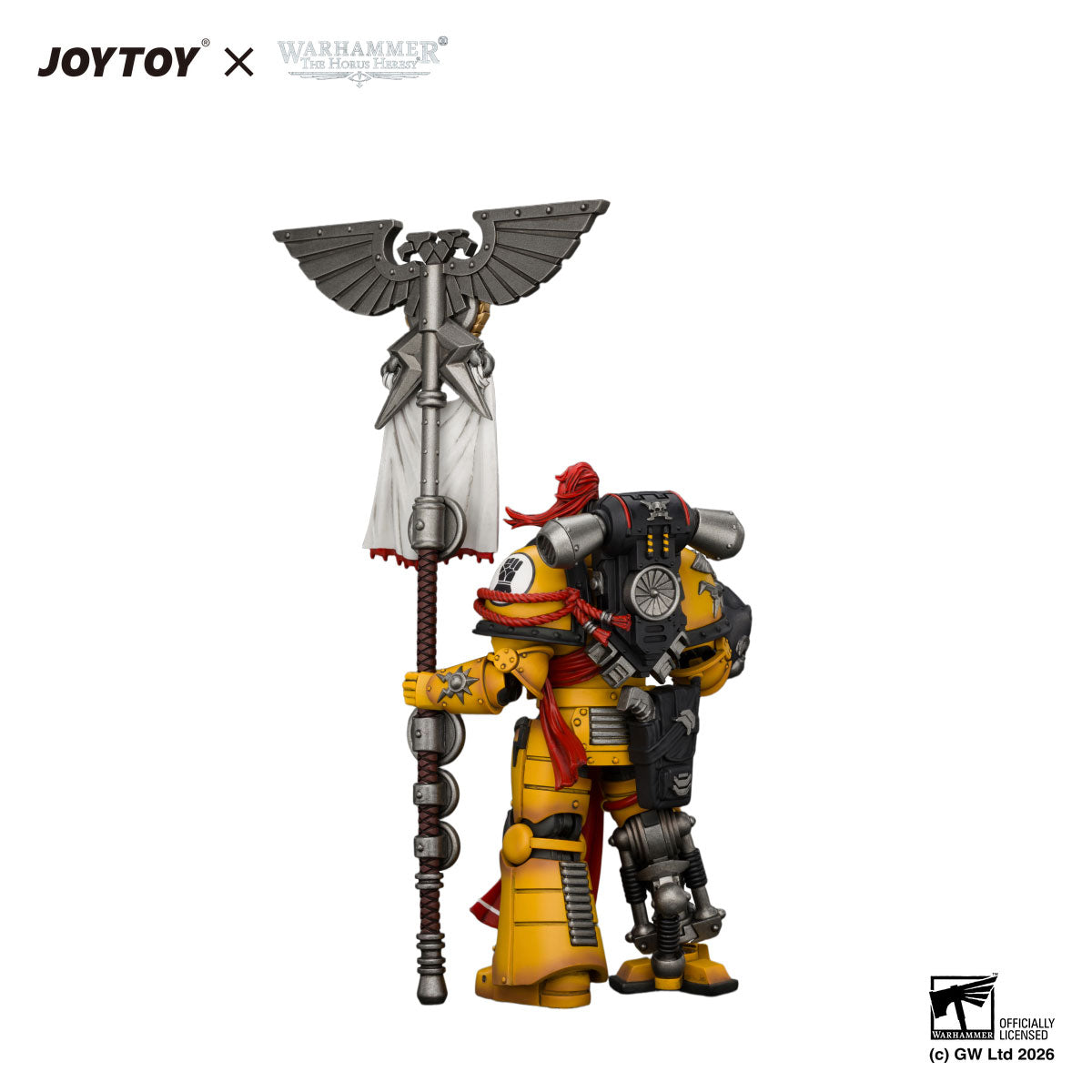 JOYTOY Horus Heresy Imperial Fists Herald Consul figure