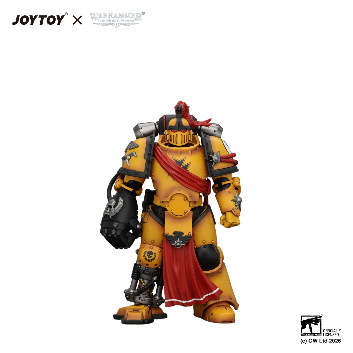 JOYTOY Horus Heresy Imperial Fists Herald Consul figure