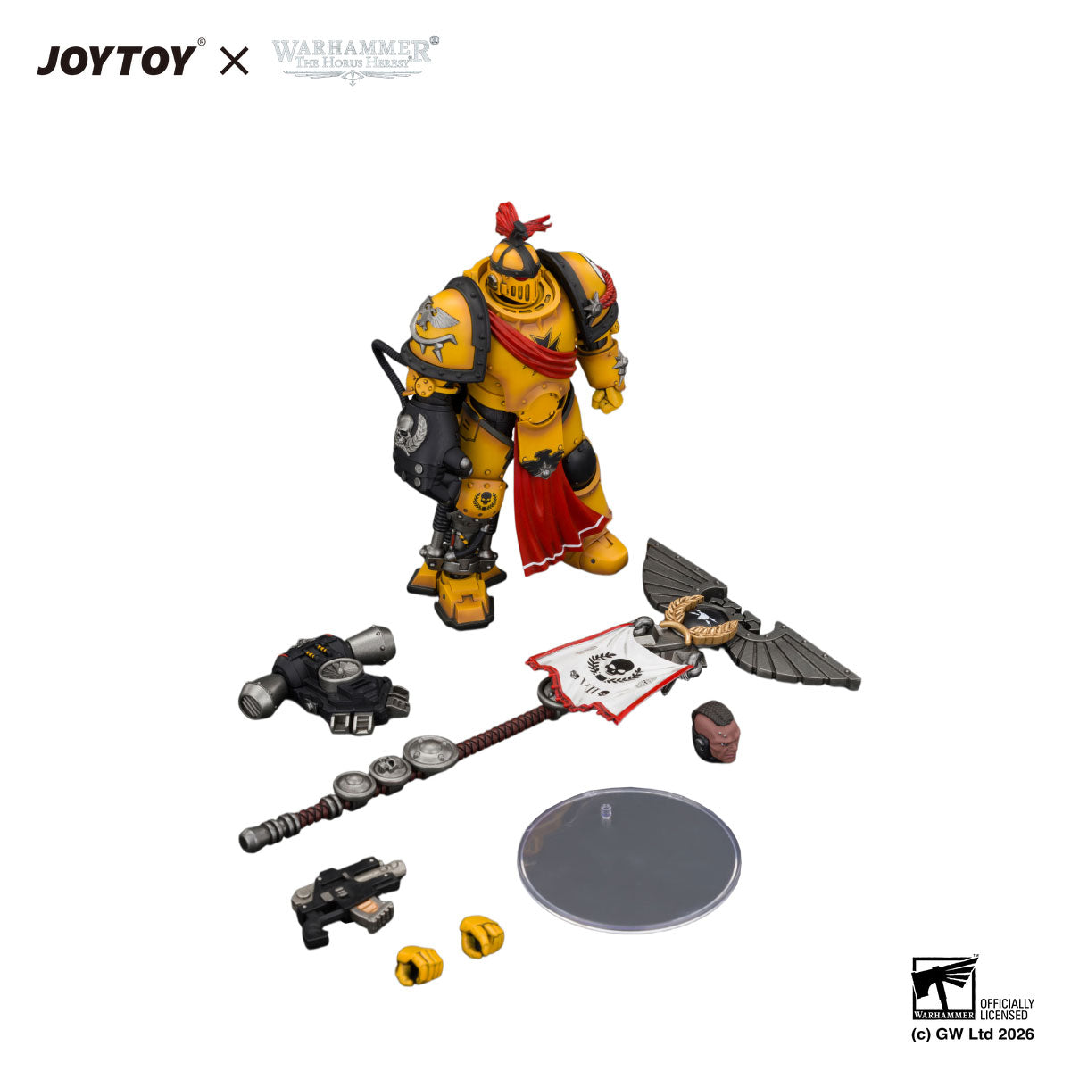 JOYTOY Horus Heresy Imperial Fists Herald Consul figure