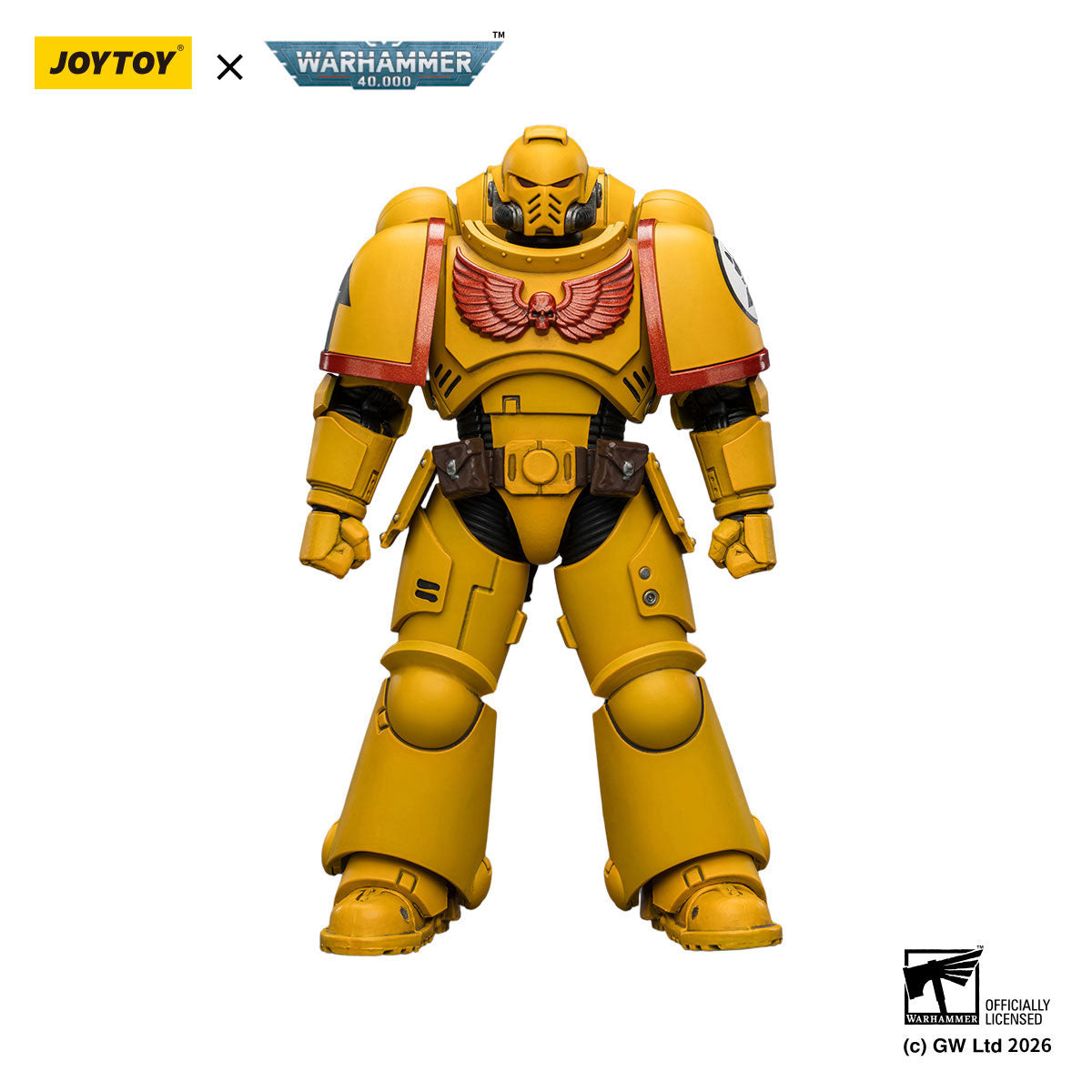 JOYTOY Warhammer 40K Imperial Fists Intercessor figure