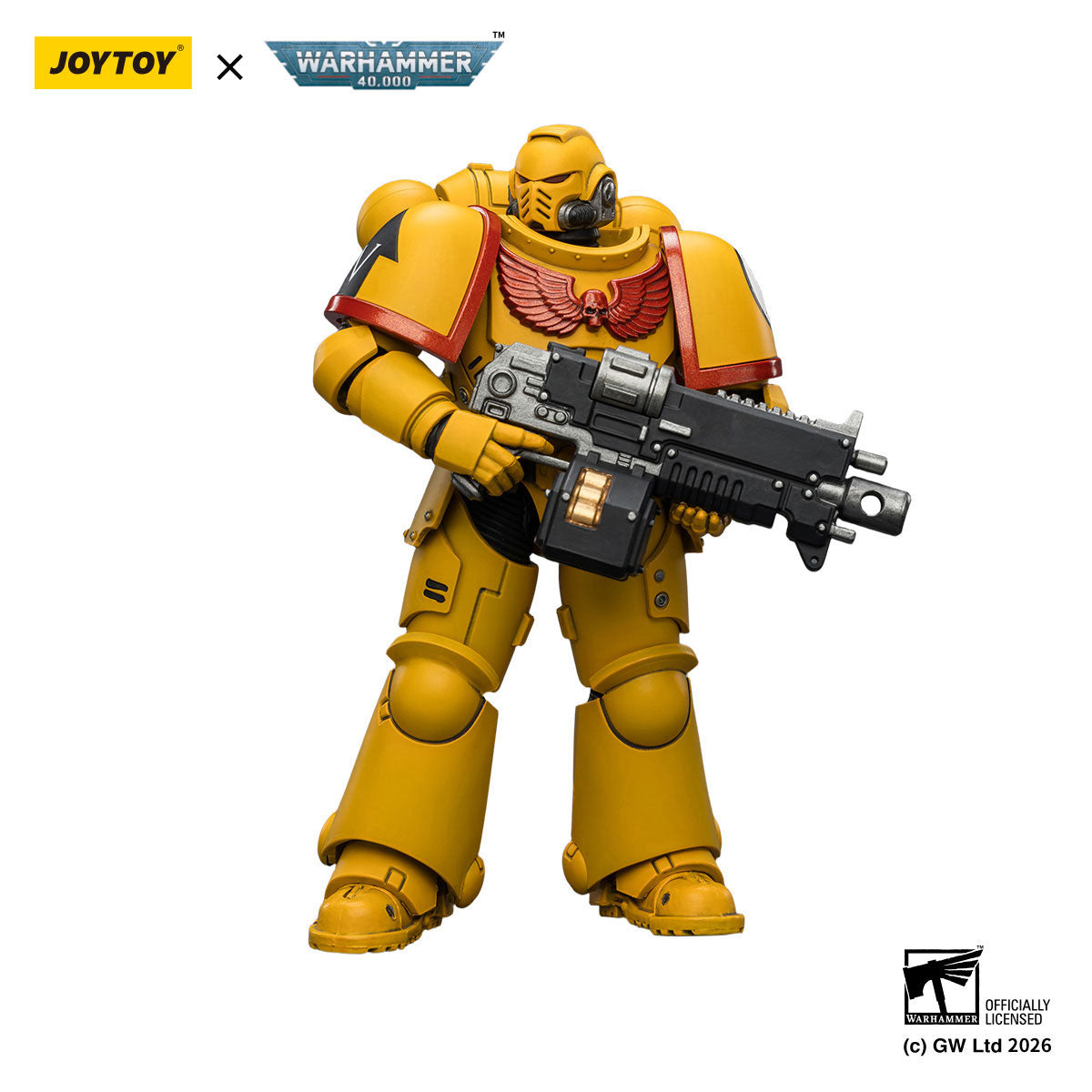 JOYTOY Warhammer 40K Imperial Fists Intercessor figure