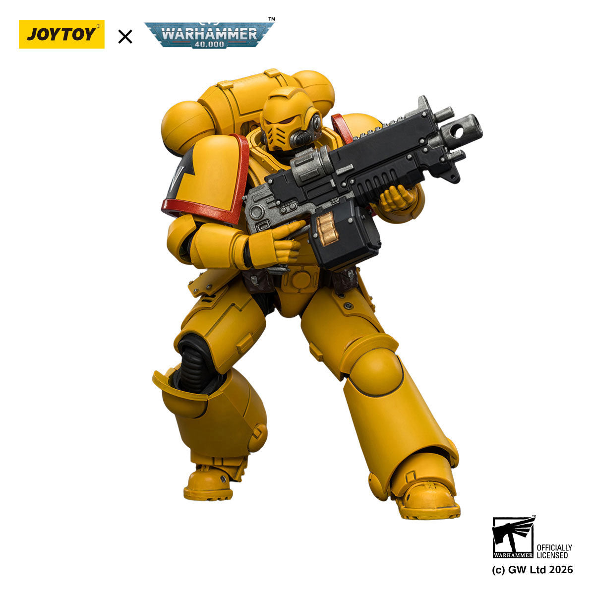 JOYTOY Warhammer 40K Imperial Fists Intercessor figure