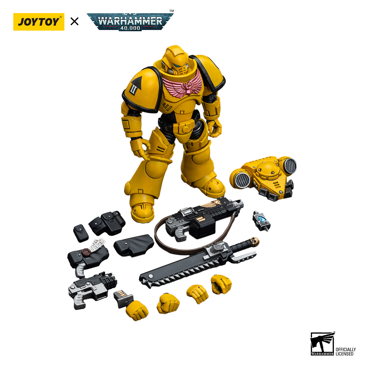 JOYTOY Warhammer 40K Imperial Fists Intercessors figure