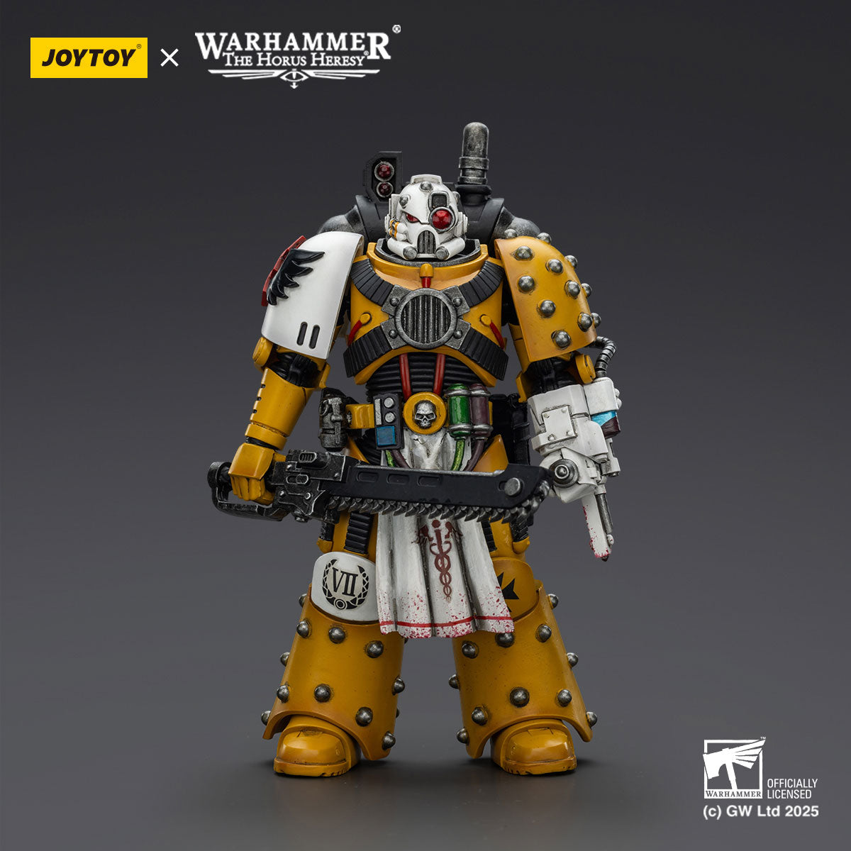 JOYTOY Horus Heresy Imperial Fists Legion Apothecary figure