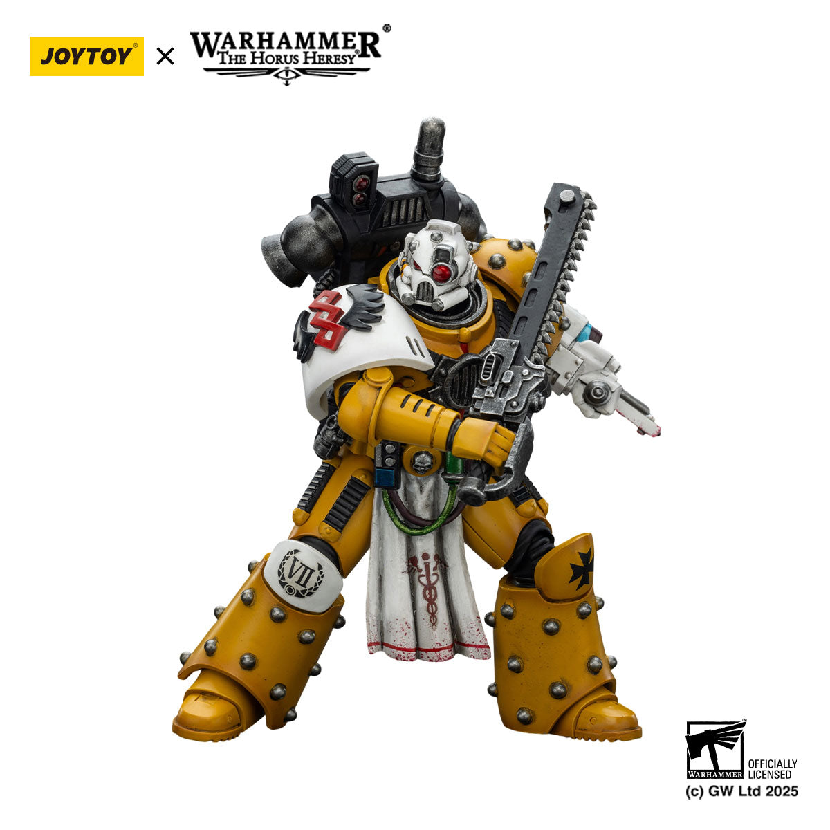 JOYTOY Horus Heresy Imperial Fists Legion Apothecary figure