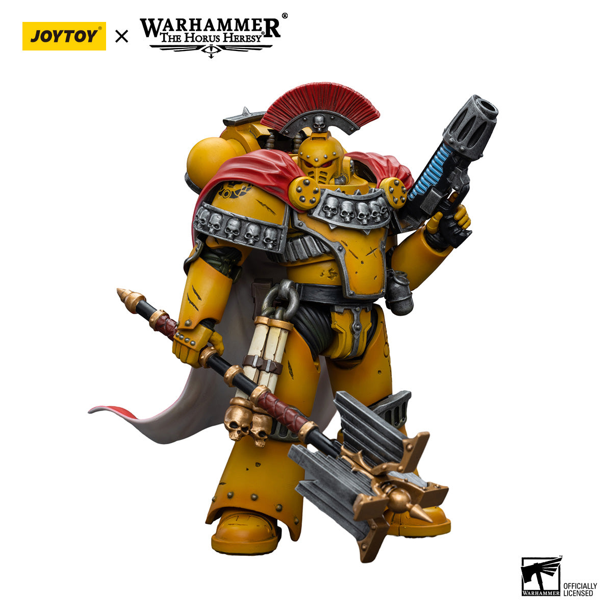 JOYTOY Horus Heresy Imperial Fists Legion Chaplain Consul figure