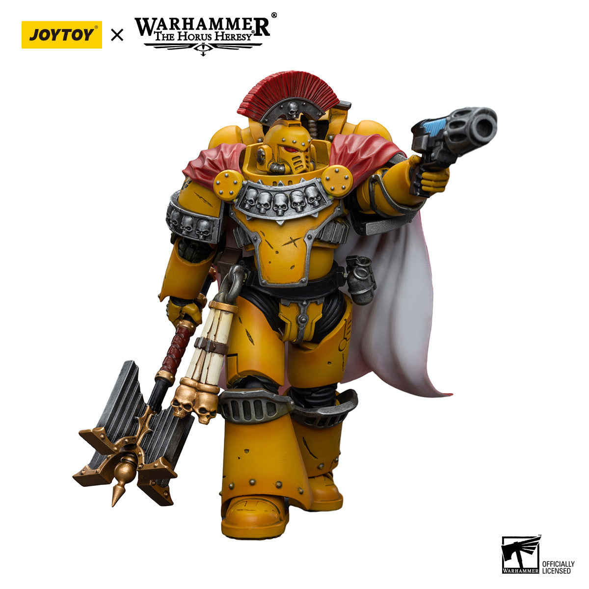 JOYTOY Horus Heresy Imperial Fists Legion Chaplain Consul figure