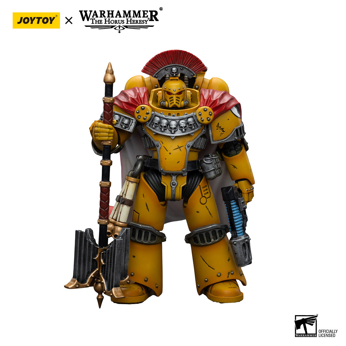 JOYTOY Horus Heresy Imperial Fists Legion Chaplain Consul figure