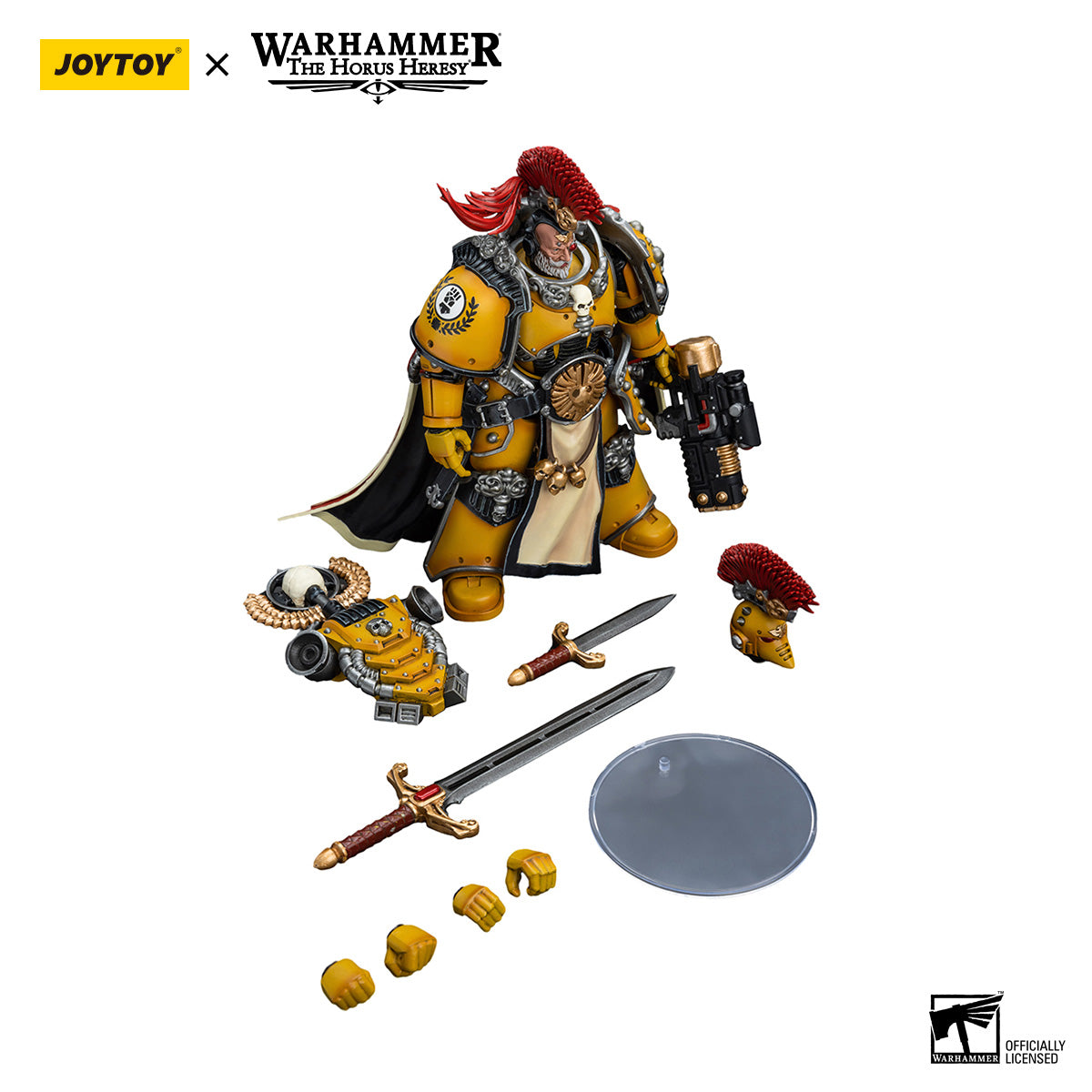 JOYTOY Horus Heresy Imperial Fists Legion Praetor figure