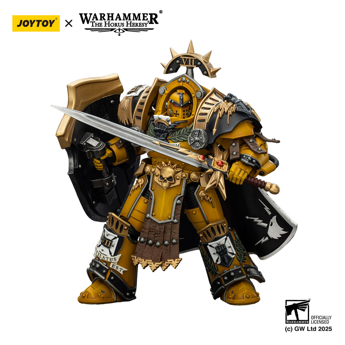 JOYTOY Horus Heresy Imperial Fists Legion Praetor in Tartaros Terminator Armour figure