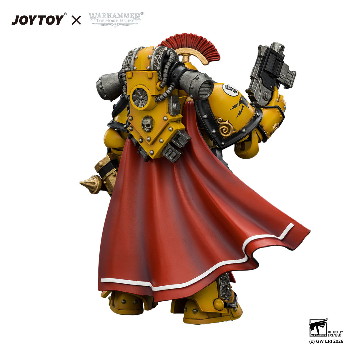 JOYTOY Horus Heresy Imperial Fists Legion Praetor in Mk III Armour figure