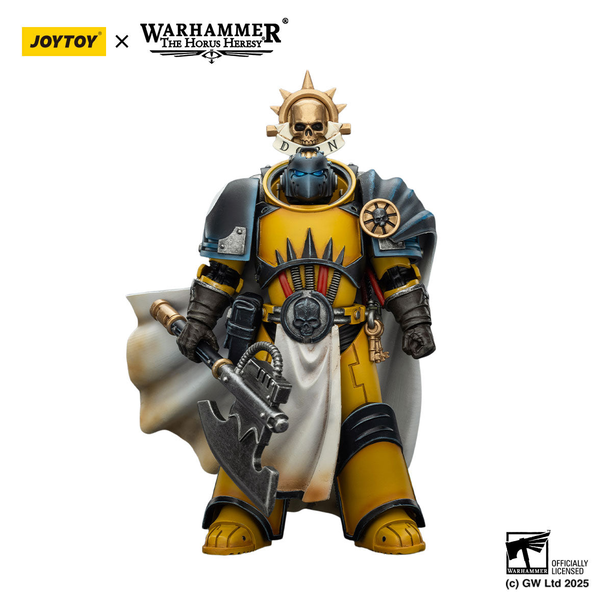 JOYTOY Horus Heresy Imperial Fists Librarian Consul figure