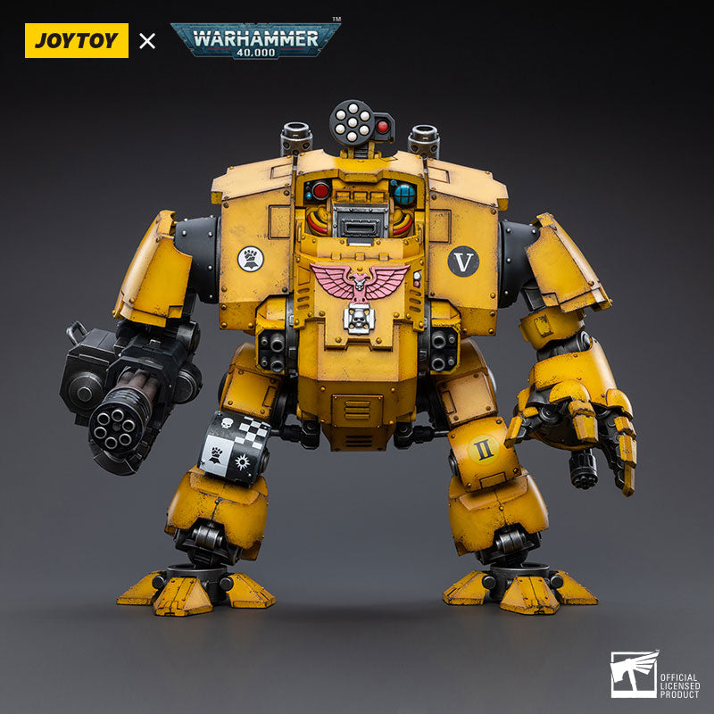 JOYTOY Warhammer 40K Imperial Fists Redemptor Dreadnought figure