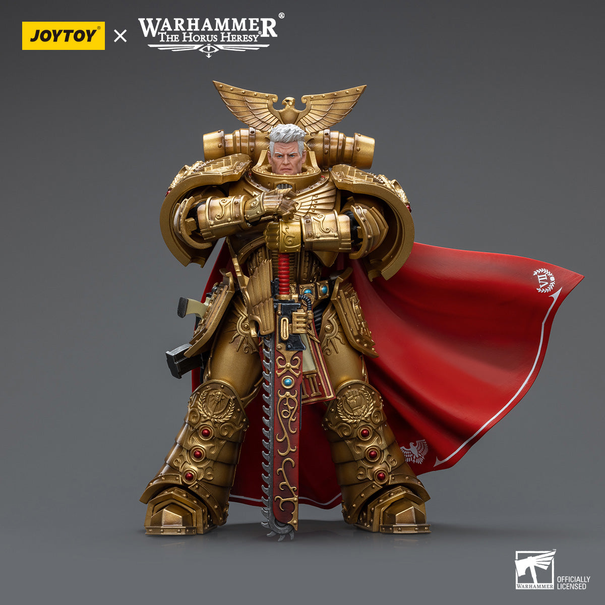 JOYTOY Horus Heresy Imperial Fists Rogal Dorn, Primarch of the Vllth Legion figure