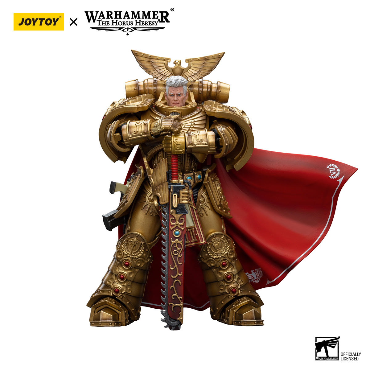 JOYTOY Horus Heresy Imperial Fists Rogal Dorn, Primarch of the Vllth Legion figure
