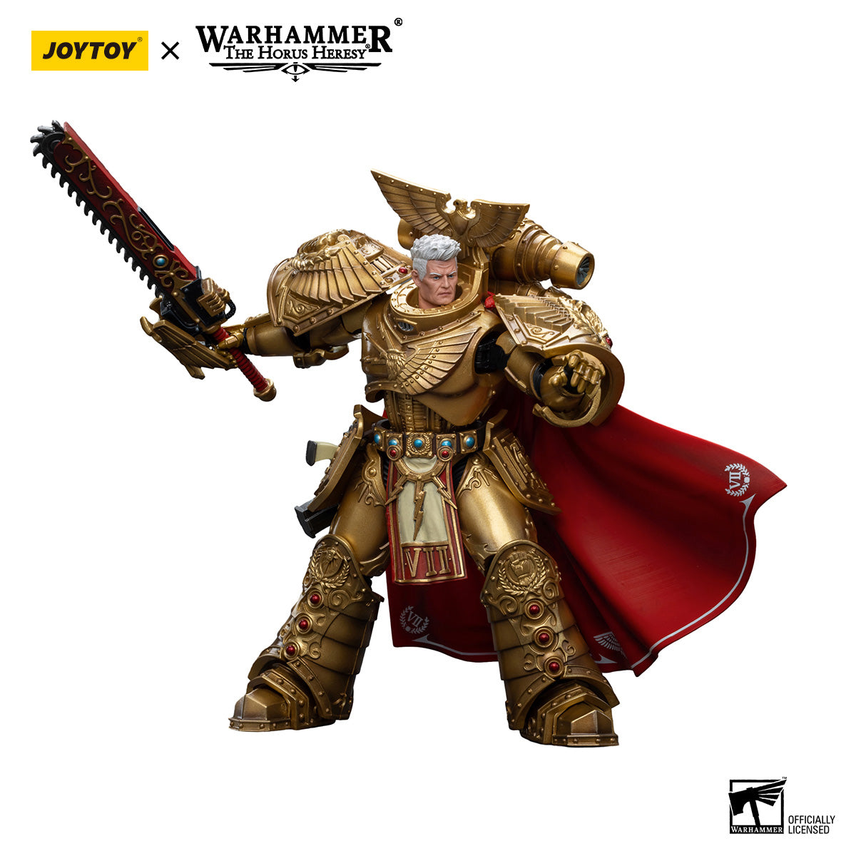 JOYTOY Horus Heresy Imperial Fists Rogal Dorn, Primarch of the Vllth Legion figure