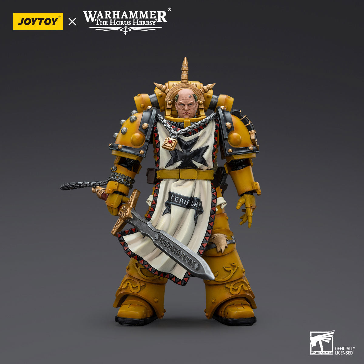 JOYTOY Horus Heresy Imperial Fists Sigismund figure