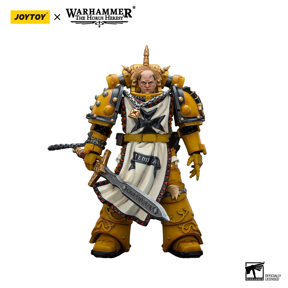 JOYTOY Horus Heresy Imperial Fists Sigismund figure