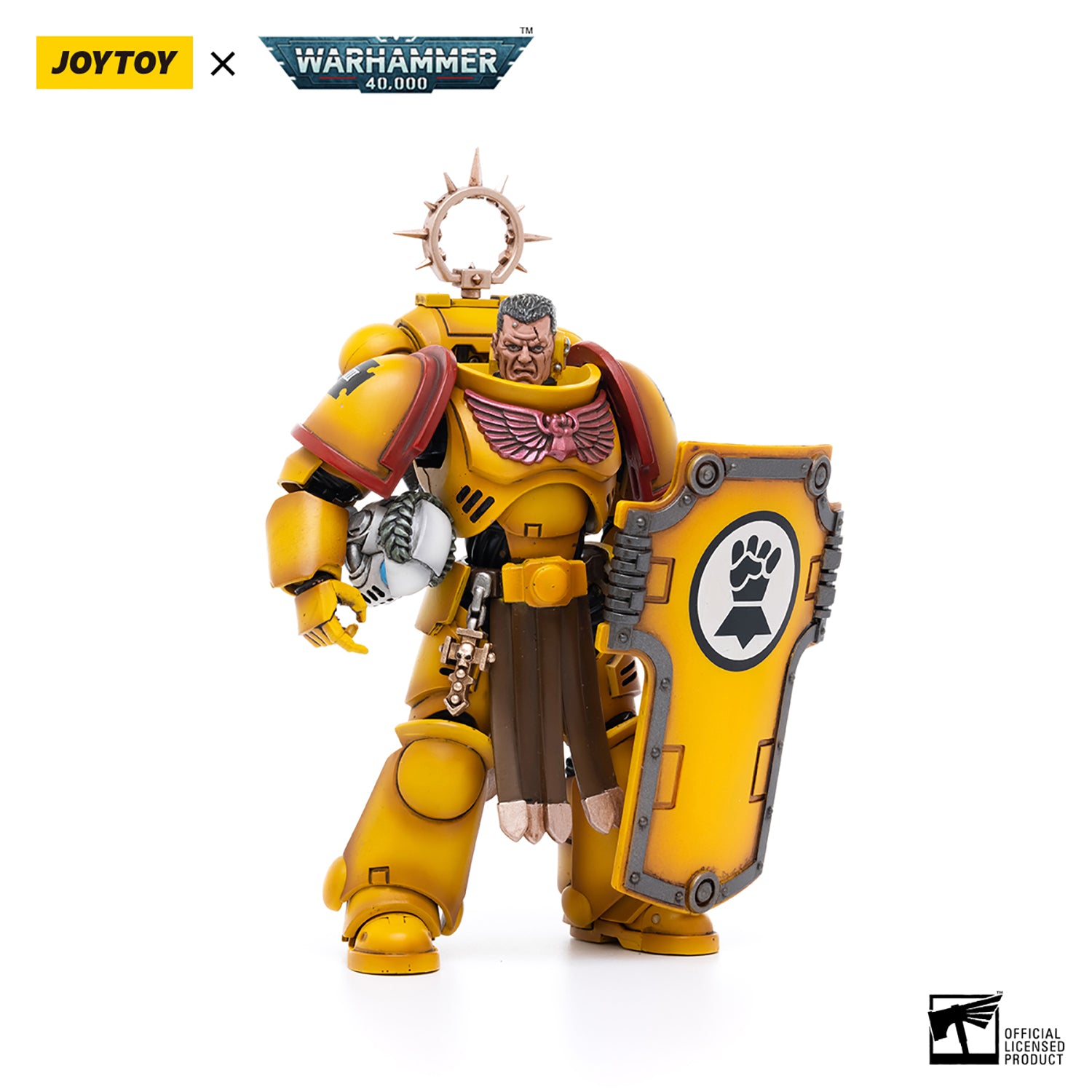 JOYTOY Warhammer 40K Imperial Fists Veteran Brother Thracius figure