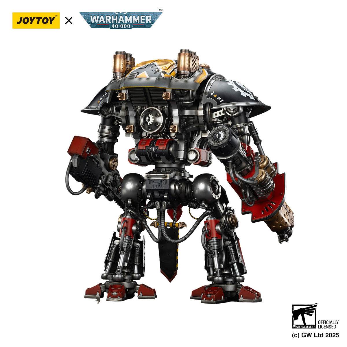 JOYTOY Warhammer 40K Imperial Knights House Raven Knight Errant figure