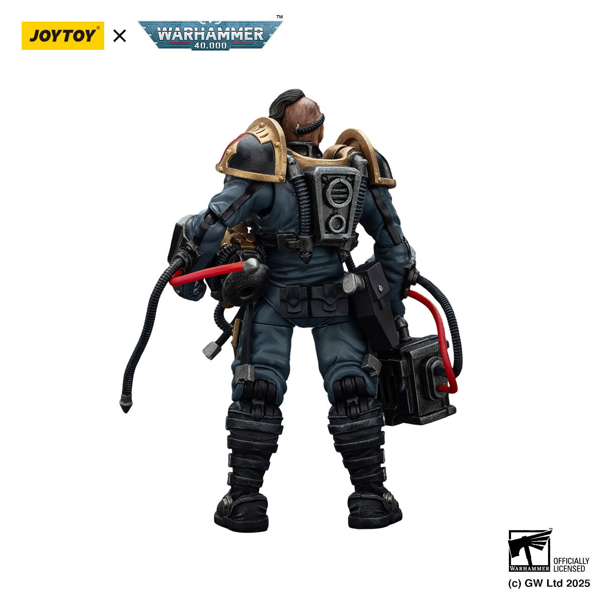 JOYTOY Warhammer 40K Imperial Knights House Raven Knight Errant figure