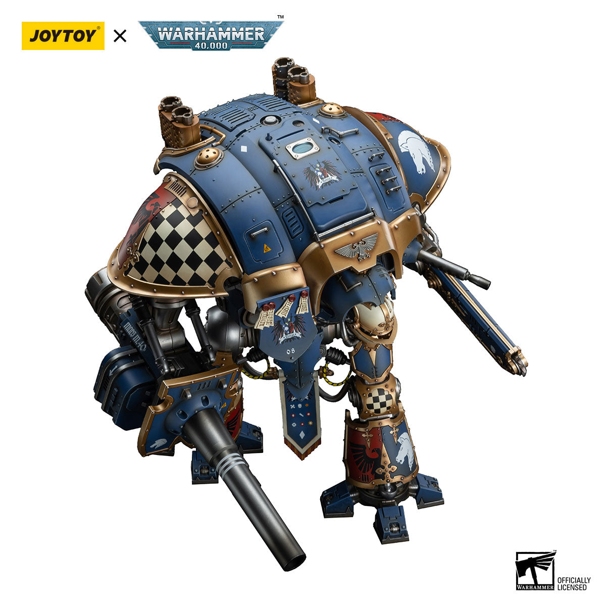 JOYTOY Warhammer 40K Imperial Knights House Terryn Knight Paladin figure
