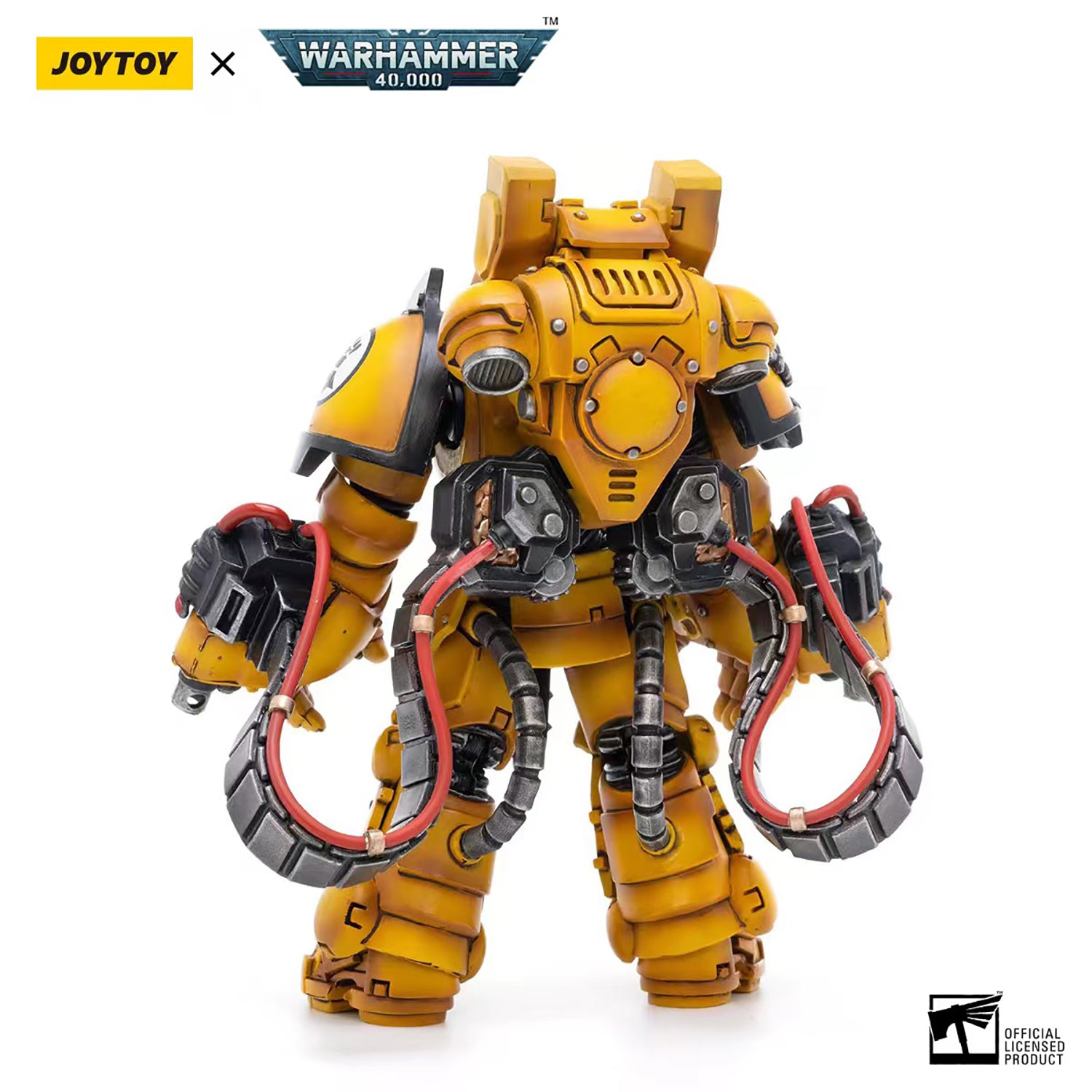 JOYTOY Warhammer 40K Imperiar Fists Aggressor Brother Sergeant Lycias figure