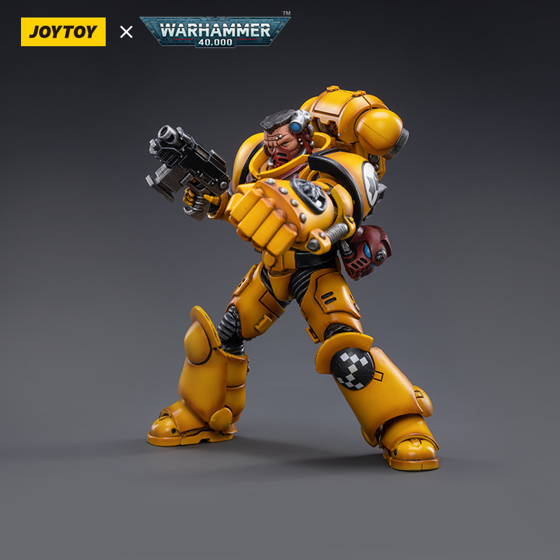 JOYTOY Warhammer 40K Imperiar Fists Intercessors Brother Sergeant Sevito figure